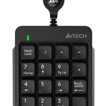 Числовой блок A4Tech Fstyler FK13 серый USB slim д