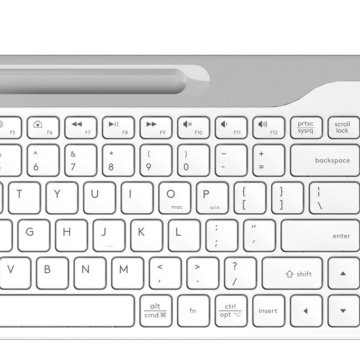 Клавиатура A4Tech Fstyler FK25 белый/серый USB sli