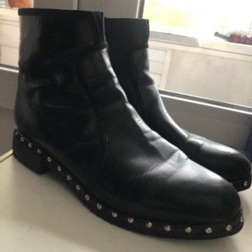 Зимние полусапожки женские