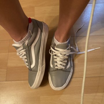 Vans кожаные