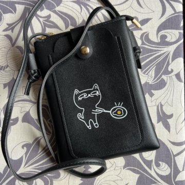 Сумка/сумочка с котиком