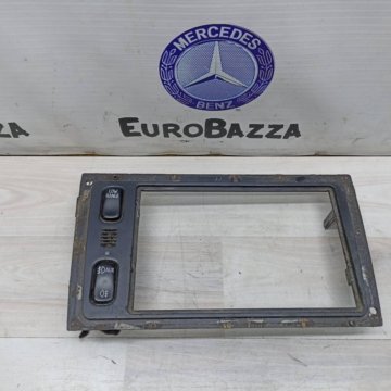 Рамка магнитолы с кнопками Mercedes W163