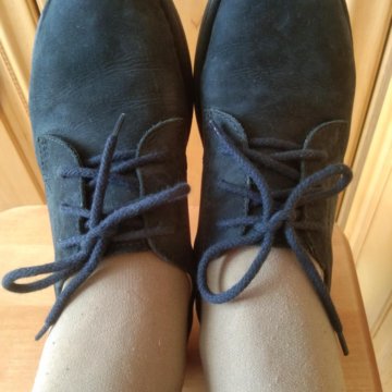 Туфли женские из нубука