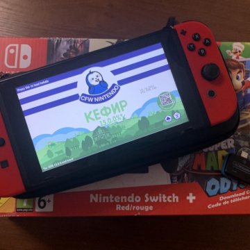 Nintendo Switch 288 gb rev. 1 прошитая