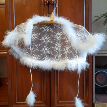 Накидка для платья