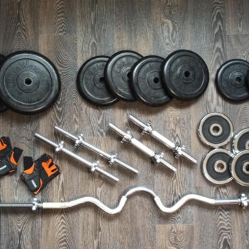 Штанга блины гантели