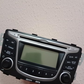 Магнитола 2 din hyundai solaris 2010-2014