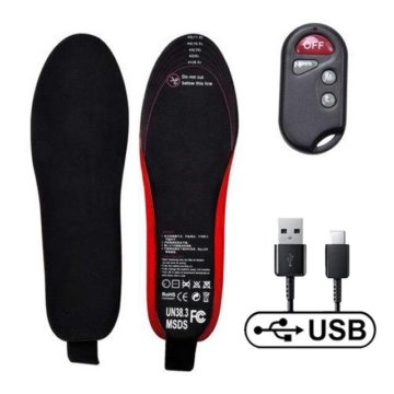 Стельки для обуви зимние с подогревом