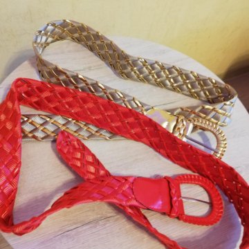 Ремень плетёный