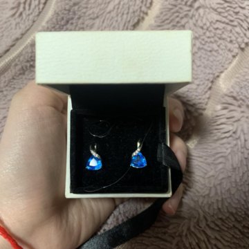 Серьги серебрянные