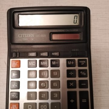 Калькулятор CITIZEN sdc-8820