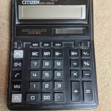 электронные калькуляторы Citizen
