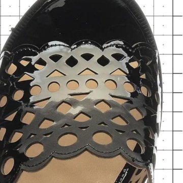 Кожаные сабо -шлёпки..