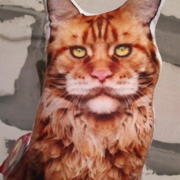 Кот мейн-кун мягкая игрушка