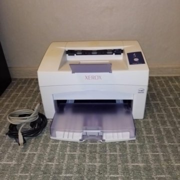 Лазерный ч-б Xerox Phaser 3117 б-у очень мало.