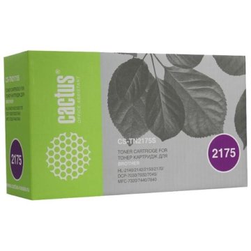 Тонер Cactus CS-TN2175S черный для Brother HL-2140
