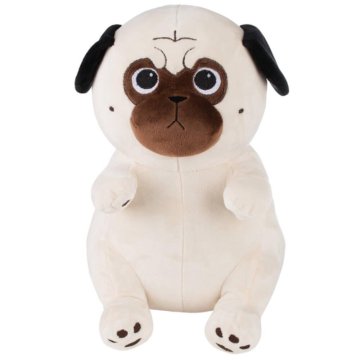 Игрушка мягкая фенси мопс мотэко 30 см mops01