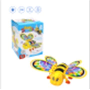 Игрушка развивающая джамбо пчелка свет/звук черный