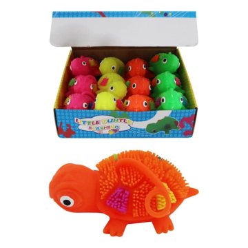 Игрушка там-там черепашка светящаяся 4 х10 х6см t-