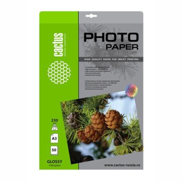 CS-GA323050, Упаковка бумаги CACTUS A3 50л покрыти