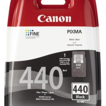 Картридж струйный Canon PG-440 5219B001 черный для