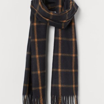 Шарф Женский H&M С Бахромой.