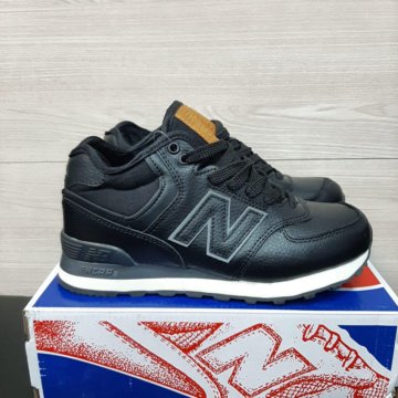 Кроссовки New Balance 574 зимние на байке
