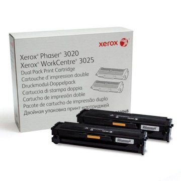 Картридж лазерный Xerox 106R03048 черный x2упак.