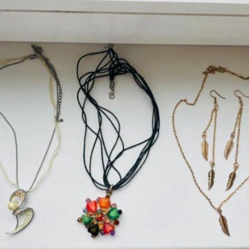 Бижутерия, украшения, кулон, колье