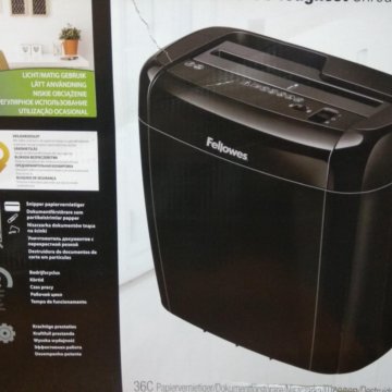 Уничтожитель бумаг Fellowes 36C черный