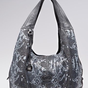 Сумка хобо, кожа, Alessandro Birutti