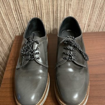 Ботинки кожаные hotic серые 38