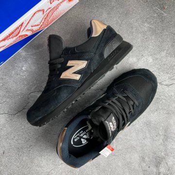 New Balance 574 Black Bronze / Molten Metallic