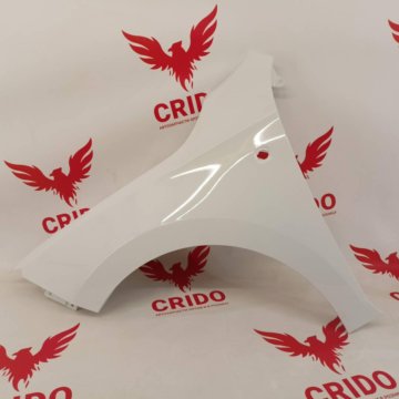 Крыло переднее левое Skoda Rapid 2012-17 Белое