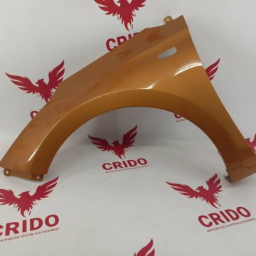 Крыло переднее левое Solaris 2 Оранжевое