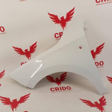 Крыло переднее левое Skoda Rapid 2012-2017 Белое