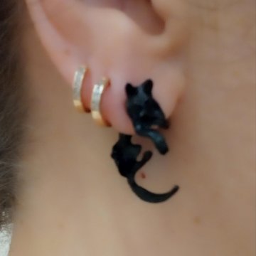 Новая серьга кафф унисекс