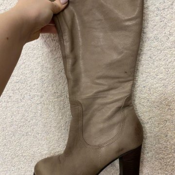 Сапоги женские натуральная кожа осенние Carnaby