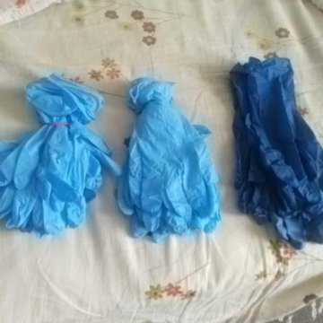 Перчатки резиновые плотные и тонкие