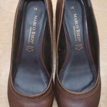 Туфли женские кожаные