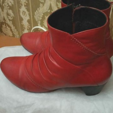 Сапожки 39 разм /кожа/ демисезон
