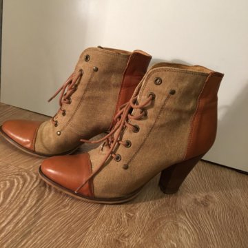 Ботильоны Andre 40 размер натуральная кожа