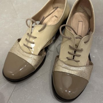 Туфли из натуральной кожи TERVOLINA