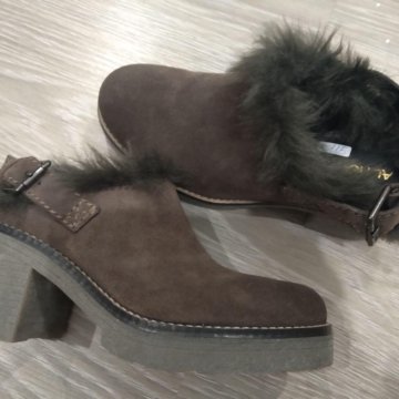 Батильоны натуральный мех