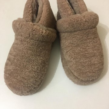 Домашние тёплые тапочки Oysho