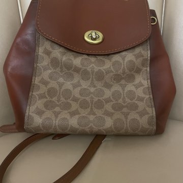 Рюкзак coach натуральная кожа, оригинал