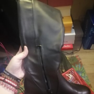 черные сапоги