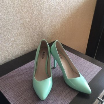 Туфли лодочки нат кожа