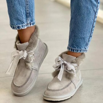 Замшевые ботинки????