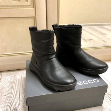 Сапоги из натуральной кожи Ecco